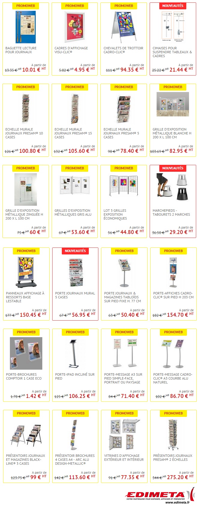 PROMOTIONS DU MOIS DE MARS